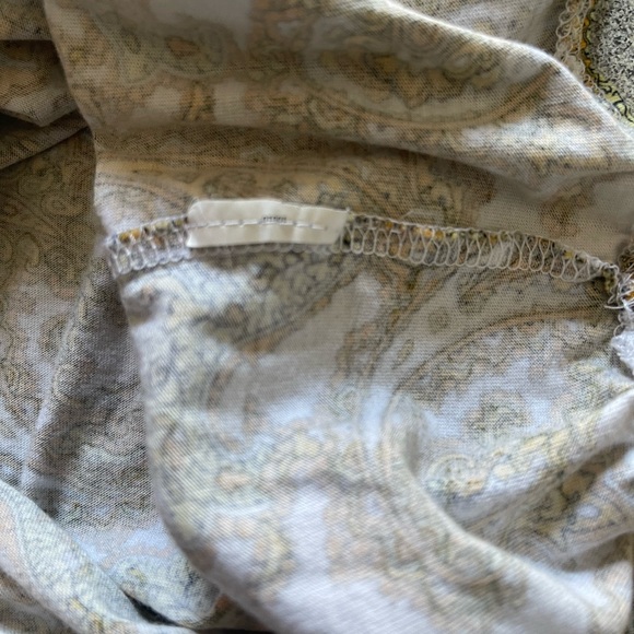 MICHEAL Micheal Kors Paisley Print Top Size 1X - Picture 7 of 11